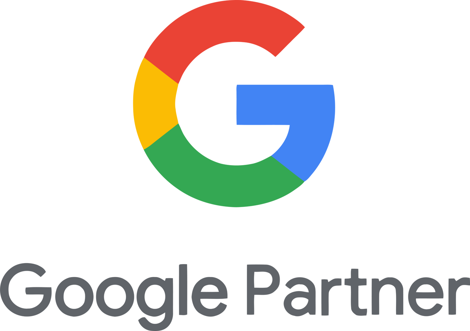 Insignia oficial de Google Partner certificada