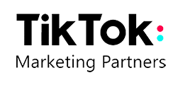 Insignia oficial de TikTok Marketing Partners